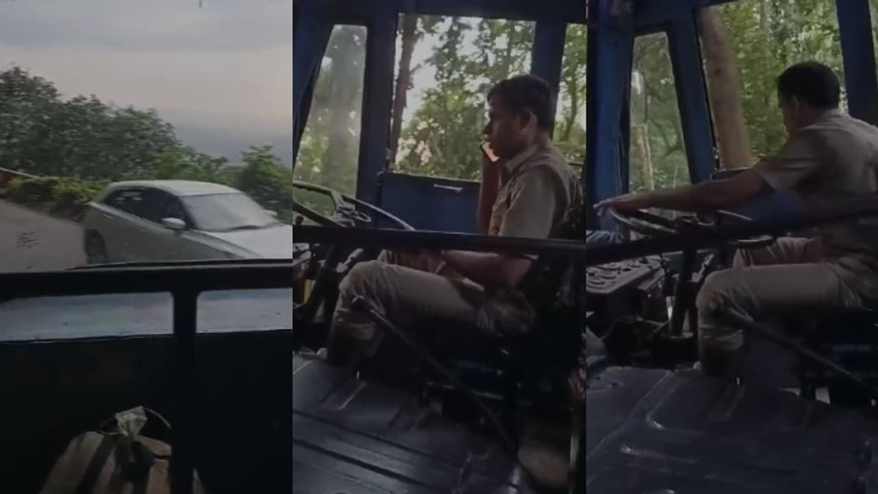 ഇതെന്തൊരു ഡ്രൈവിങ്! കൊടുംവളവുകൾ നിറഞ്ഞ അപകടകരമായ ചുരം പാതയിൽ ഫോണിൽ മുഴുകി കെഎസ്ആർടിസി ഡ്രൈവർ; വീഡിയോ വൈറൽ
