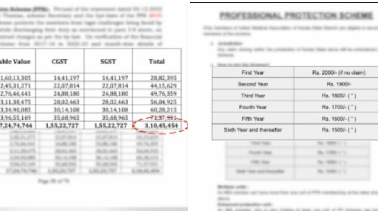 6 വർഷം, വെട്ടിപ്പ് 3,10,45,454 രൂപയുടെ; ഡോക്ടർമാരുടെ സംഘടന കോടികളുടെ നികുതി വെട്ടിച്ചെന്ന് ജിഎസ്ടി ഇന്റലിജൻസ് 6 വർഷം, വെട്ടിപ്പ് 3,10,45,454 രൂപയുടെ; ഡോക്ടർമാരുടെ സംഘടന കോടികളുടെ നികുതി വെട്ടിച്ചെന്ന് ജിഎസ്ടി ഇന്റലിജൻസ്