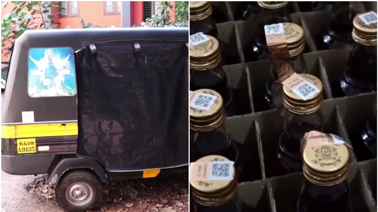 മാഹിയിൽ നിന്ന് ഓട്ടോയിൽ മദ്യക്കുപ്പികൾ കടത്തി; കോഴിക്കോട് എക്സൈസ് പരിശോധനയിൽ കുടുങ്ങി, ഒരാൾ അറസ്റ്റിൽ മാഹിയിൽ നിന്ന് ഓട്ടോയിൽ മദ്യക്കുപ്പികൾ കടത്തി; കോഴിക്കോട് എക്സൈസ് പരിശോധനയിൽ കുടുങ്ങി, ഒരാൾ അറസ്റ്റിൽ