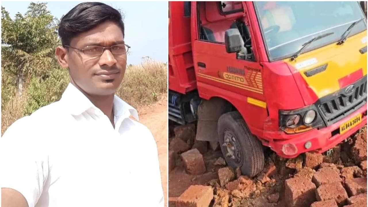 ഡ്രൈവർക്ക് ഹൃദയാഘാതത്തെ തുടർന്ന് നിയന്ത്രണം വിട്ട ലോറി ഇടിച്ച് അപകടം: ഒരാൾ മരിച്ചു