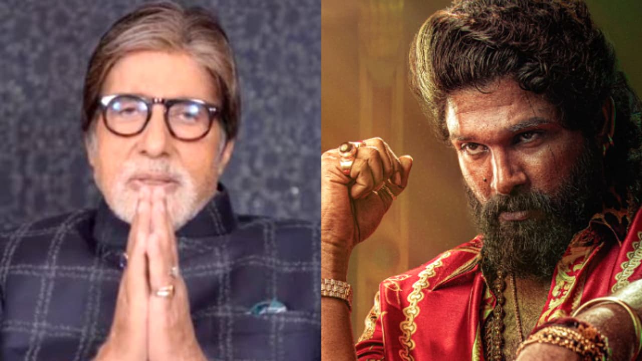 'ഞങ്ങളെല്ലാം താങ്കളുടെ വലിയ ആരാധകര്‍'; അല്ലു അര്‍ജുനോട് അമിതാഭ് ബച്ചന്‍