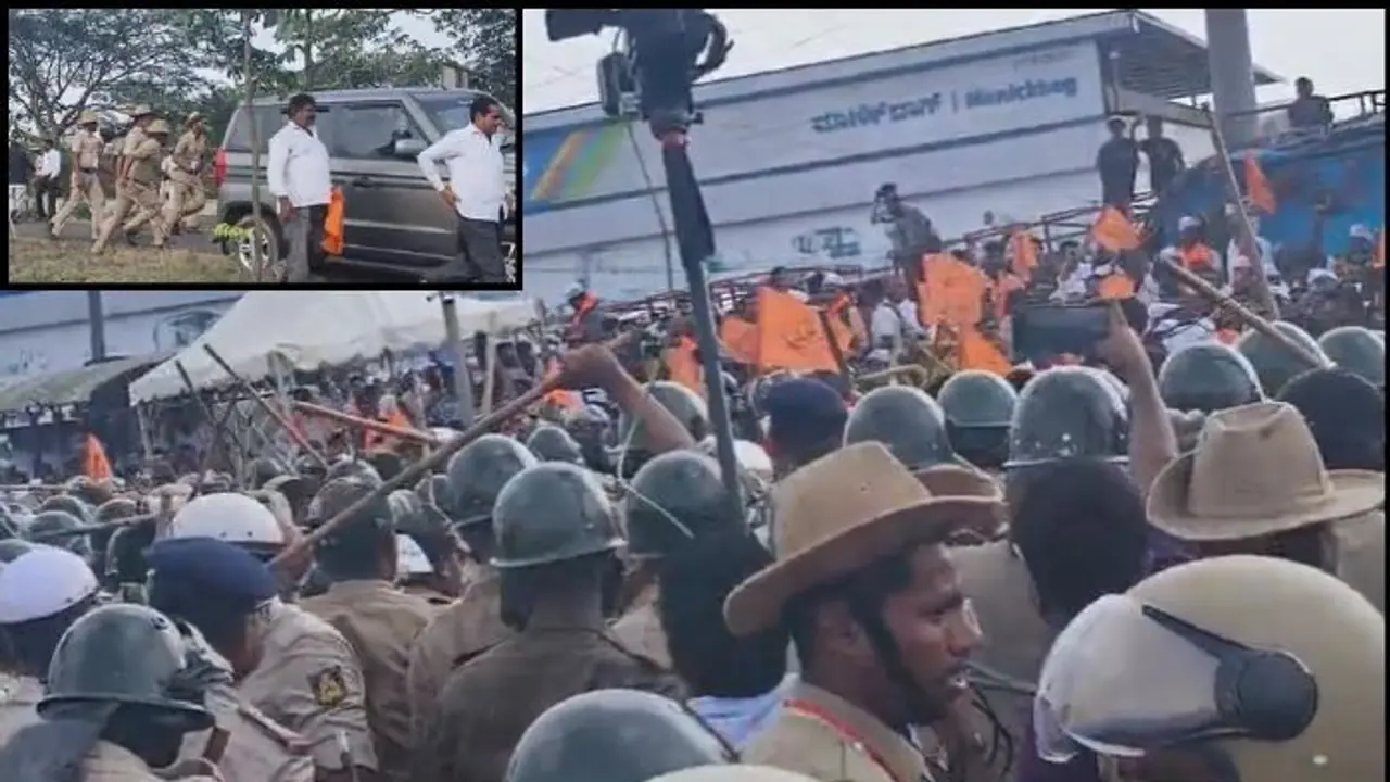 ಬೆಳಗಾವಿ ಪಂಚಮಸಾಲಿ ಮೀಸಲಾತಿ ಹೋರಾಟ ಉದ್ವಿಗ್ನ; ಪೊಲೀಸರಿಂದ ಲಾಠಿಚಾರ್ಜ್, 10ಕ್ಕೂ ಅಧಿಕ ಜನರಿಗೆ ಗಾಯ! ಬೆಳಗಾವಿ ಪಂಚಮಸಾಲಿ ಮೀಸಲಾತಿ ಹೋರಾಟ ಉದ್ವಿಗ್ನ; ಪೊಲೀಸರಿಂದ ಲಾಠಿಚಾರ್ಜ್, 10ಕ್ಕೂ ಅಧಿಕ ಜನರಿಗೆ ಗಾಯ!