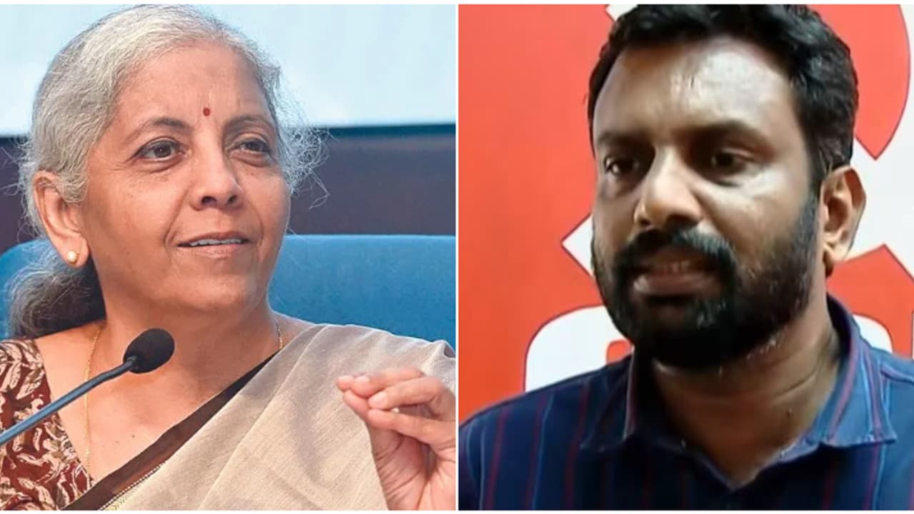 'കേരളത്തോടുള്ള വെറുപ്പും ബിജെപിയുടെ പകപോക്കലും തുറന്നുകാട്ടുന്നത്'; നിർമ്മല സീതാരാമനെതിരെ സിപിഐ എംപി 'കേരളത്തോടുള്ള വെറുപ്പും ബിജെപിയുടെ പകപോക്കലും തുറന്നുകാട്ടുന്നത്'; നിർമ്മല സീതാരാമനെതിരെ സിപിഐ എംപി