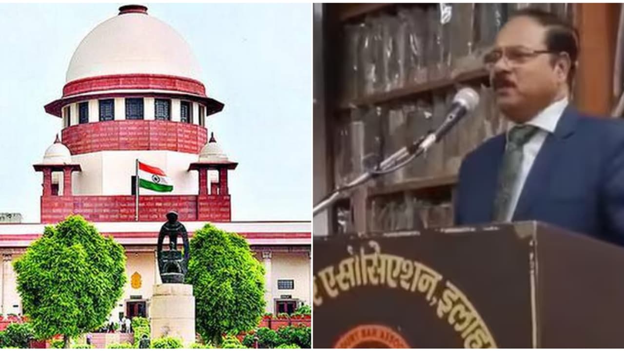 'ഭൂരിപക്ഷ താത്പര്യം നടപ്പിലാകണം', പ്രസംഗത്തിൽ അലഹബാദ് ഹൈക്കോടതി ജഡ്ജി ശേഖർ യാദവിനെതിരെ സുപ്രീം കോടതി അന്വേഷണം 'ഭൂരിപക്ഷ താത്പര്യം നടപ്പിലാകണം', പ്രസംഗത്തിൽ അലഹബാദ് ഹൈക്കോടതി ജഡ്ജി ശേഖർ യാദവിനെതിരെ സുപ്രീം കോടതി അന്വേഷണം