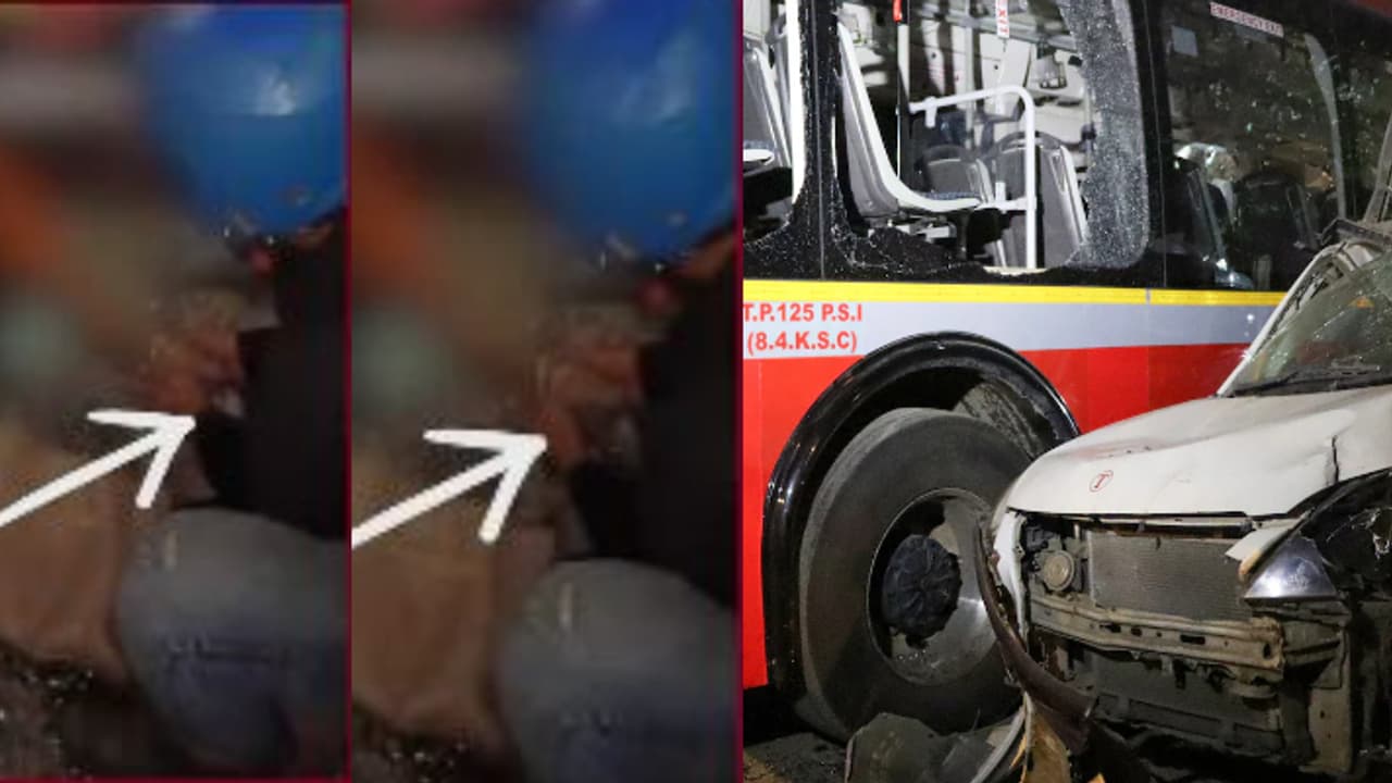 ഇങ്ങനെയും മനുഷ്യരുണ്ടോ? ബസിടിച്ച് മരിച്ച സ്ത്രീയുടെ 3 സ്വർണ്ണവളകൾ നീല ഹെൽമറ്റ് ധരിച്ചയാൾ മോഷ്ടിച്ചു, അന്വേഷണം