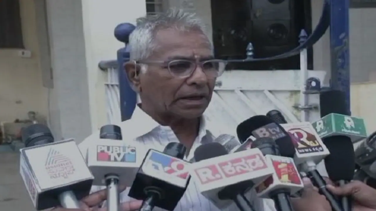 ದರ್ಶನ್ ಮನೆಗೆ ಹೋಗಿದ್ದೆವು ಎಂಬುದು ಸುಳ್ಳು: ರೇಣುಕಾಸ್ವಾಮಿ ತಂದೆ ಕಾಶಿನಾಥ ಶಿವನಗೌಡ್ರು