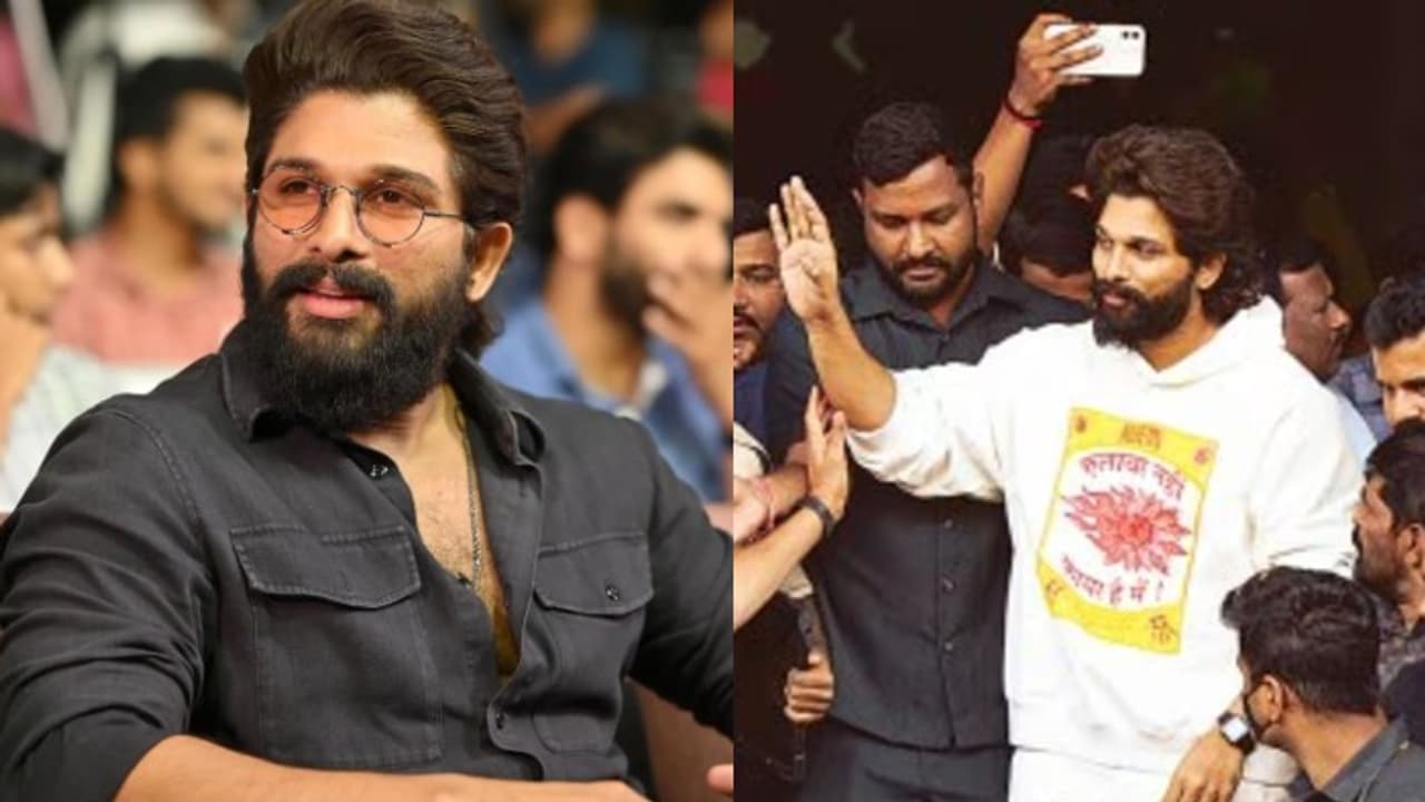 ಜೈಲಲ್ಲಿ ನಟ ಅಲ್ಲು ಅರ್ಜುನ್ ಸಾಧಾರಣ ಕೈದಿಯಂತೆ ಅನ್ನ, ಸಾಂಬಾರ್ ಸೇವನೆ ಜೈಲಲ್ಲಿ ನಟ ಅಲ್ಲು ಅರ್ಜುನ್ ಸಾಧಾರಣ ಕೈದಿಯಂತೆ ಅನ್ನ, ಸಾಂಬಾರ್ ಸೇವನೆ