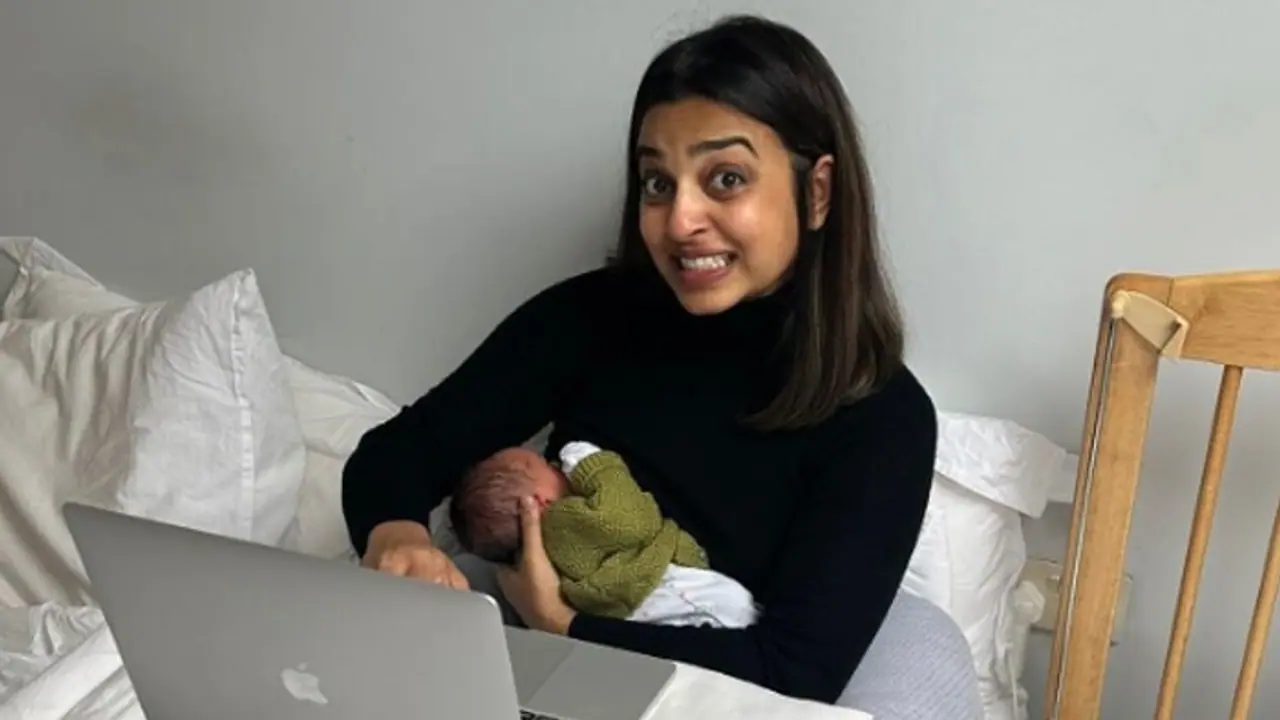 പ്രസവം കഴിഞ്ഞ് ഒരാഴ്ചയ്ക്കുള്ളില്‍ കുഞ്ഞിനെ മാറോട് അടുക്കി രാധിക ജോലിയിലേക്ക്; കൈയ്യടിച്ച് സോഷ്യല്‍ മീഡിയ