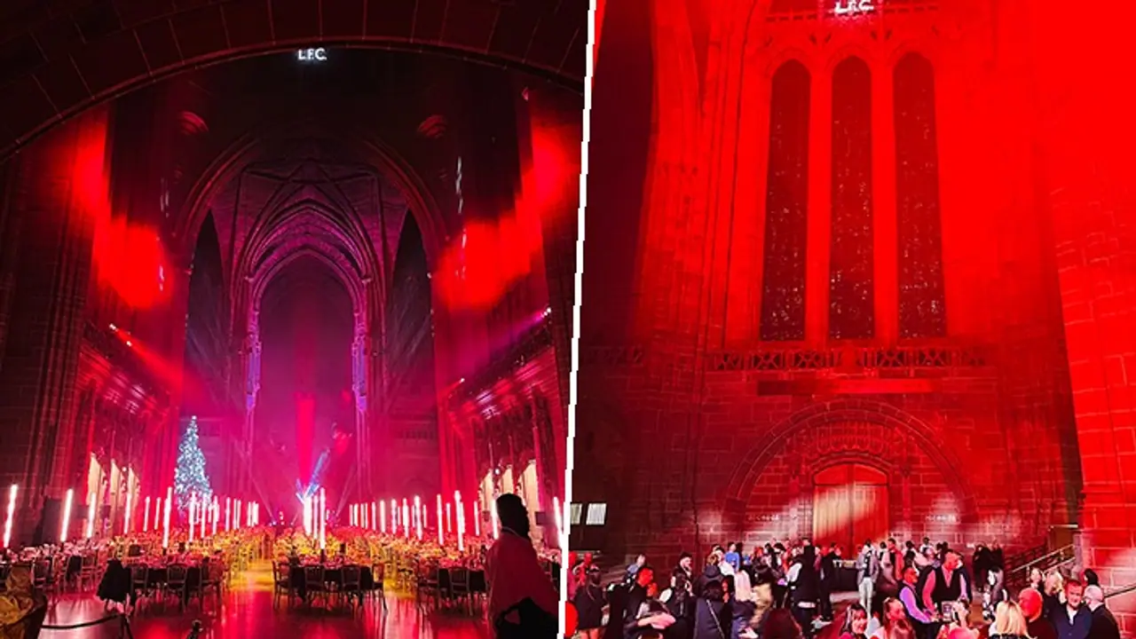 Liverpool FC staff Christmas party at Anglican Cathedral cut short after drug paraphernalia found in toilets Liverpool FC staff Christmas party at Anglican Cathedral cut short after drug paraphernalia found in toilets