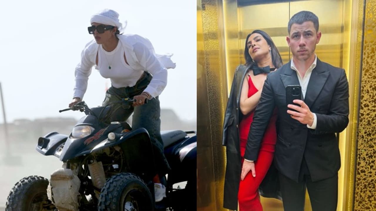 Video: Priyanka Chopra, Nick Jonas at Jeddah: Actress enjoys ATV Ride with husband and friends (WATCH)
