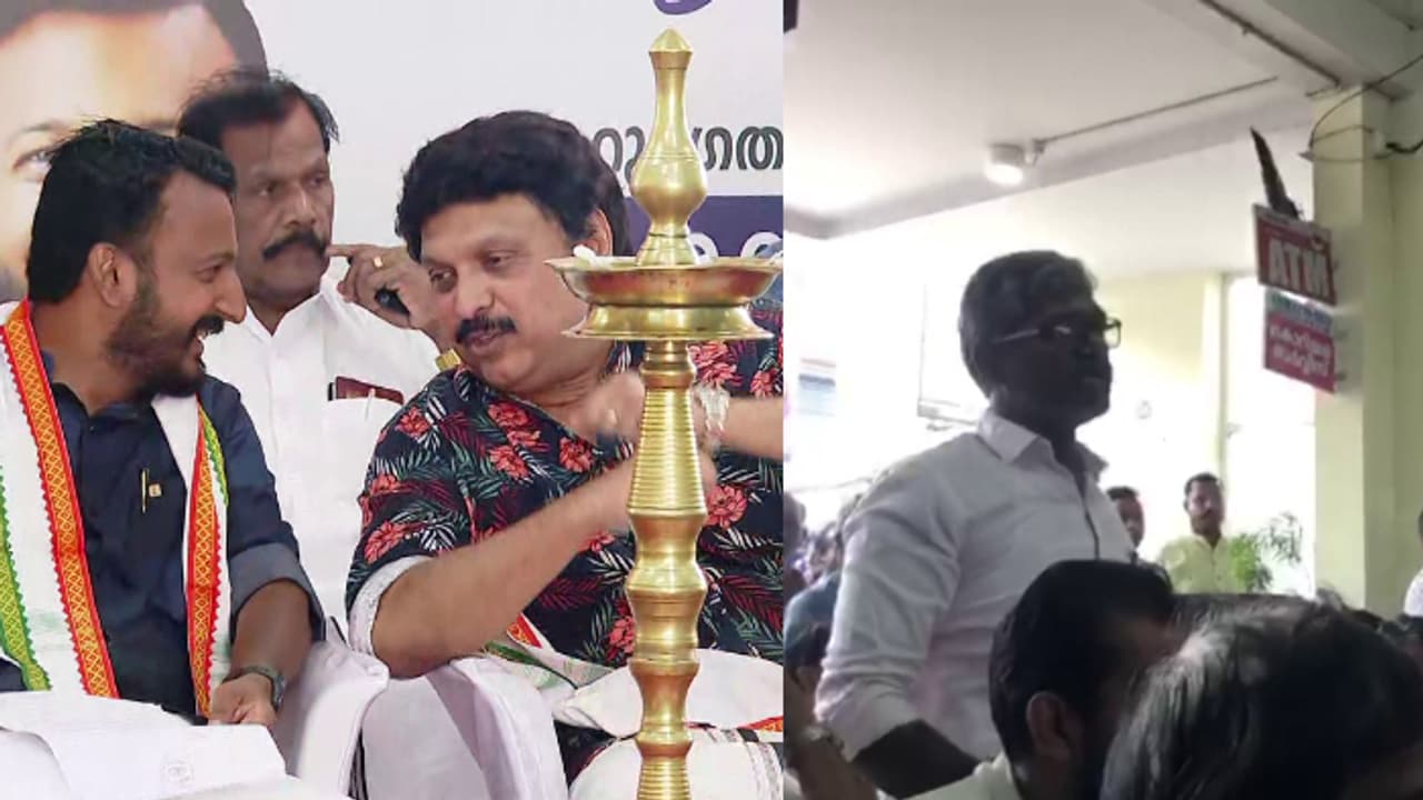 പാലക്കാട് മന്ത്രി കെബി ഗണേഷ്‍കുമാറിനുനേരെ മുൻ ജീവനക്കാരന്‍റെ പ്രതിഷേധം; വിരട്ടൽ ഇങ്ങോട്ട് വേണ്ടെന്ന് മന്ത്രി