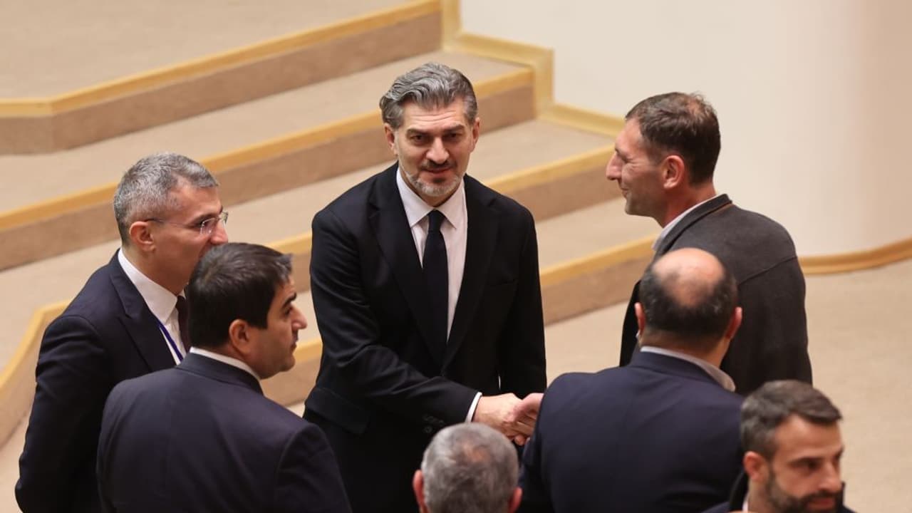 Former Manchester City star Mikheil Kavelashvili elected President of Georgia in a blow to its EU aspirations