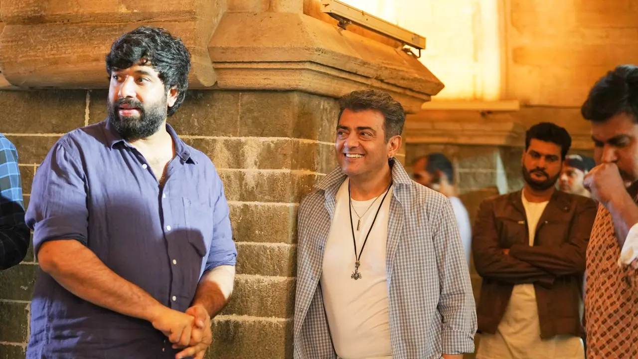 அமர்க்களம் லுக்கில்அஜித்; கடைசி நாள் ஷூட்டிங் புகைப்படத்தை பகிர்ந்து இன்ப அதிர்ச்சி கொடுத்த ஆதிக்!