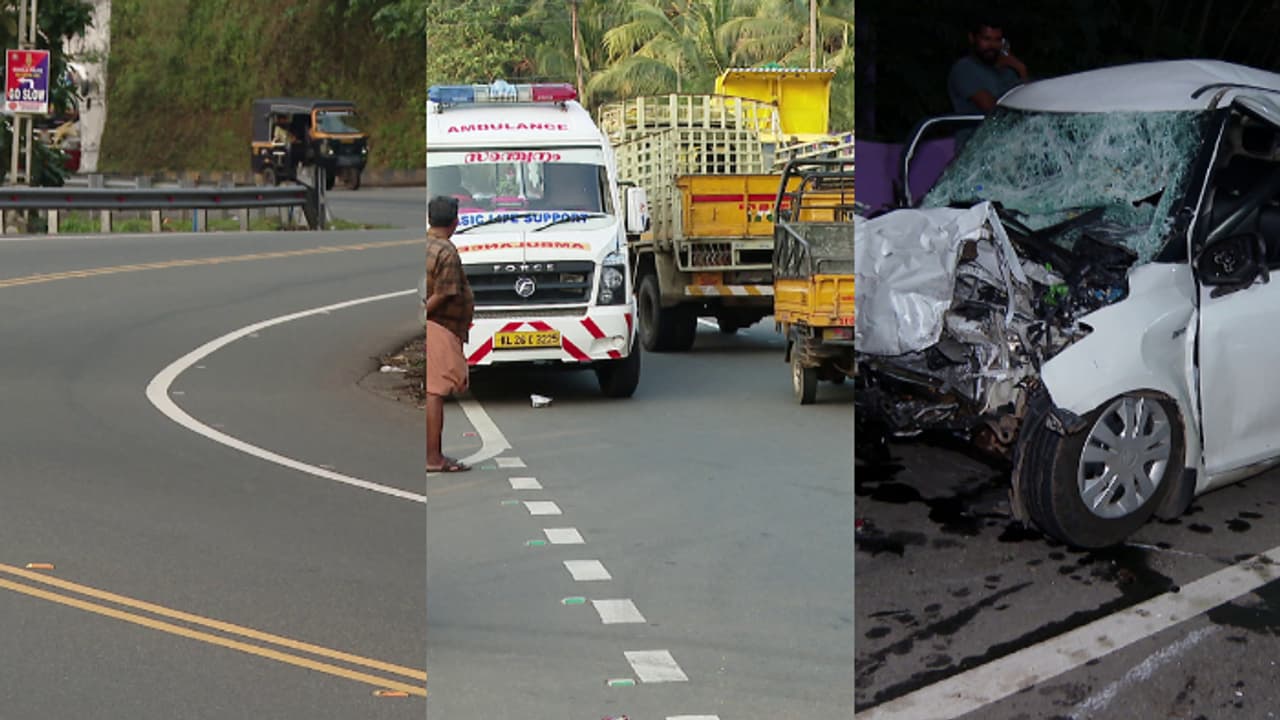 Kerala: 9 deaths in four months; Punalur Muvattupuzha highway becomes high risk accident zone Kerala: 9 deaths in four months; Punalur Muvattupuzha highway becomes high risk accident zone