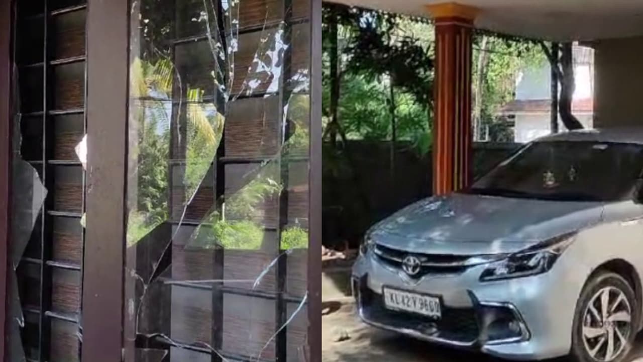 എക്സൈസ് ഉദ്യോഗസ്ഥന്റെ വീട്ടിൽ ആക്രമണം; കാറിന്റെ ബോണറ്റ് ഇടിച്ചു തകർത്തു, ഭാര്യക്ക് പരിക്ക്, പ്രതി പിടിയിൽ എക്സൈസ് ഉദ്യോഗസ്ഥന്റെ വീട്ടിൽ ആക്രമണം; കാറിന്റെ ബോണറ്റ് ഇടിച്ചു തകർത്തു, ഭാര്യക്ക് പരിക്ക്, പ്രതി പിടിയിൽ