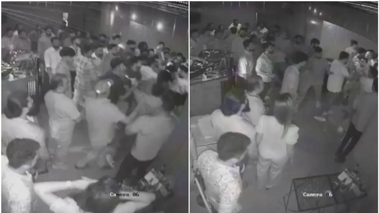 തിരുവനന്തപുരത്ത് ബാറിൽ ഡിജെ പാർട്ടിക്കിടെ ഗുണ്ടകൾ ഏറ്റുമുട്ടി; സിസിടിവി ദൃശ്യങ്ങൾ പുറത്ത്, 10 പേര് അറസ്റ്റിൽ തിരുവനന്തപുരത്ത് ബാറിൽ ഡിജെ പാർട്ടിക്കിടെ ഗുണ്ടകൾ ഏറ്റുമുട്ടി; സിസിടിവി ദൃശ്യങ്ങൾ പുറത്ത്, 10 പേര് അറസ്റ്റിൽ