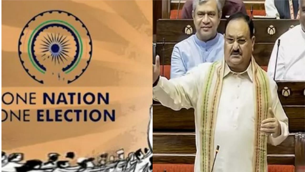 ആർട്ടിക്കിൾ 356 കൊണ്ടുവന്ന് സർക്കാരുകളെ വീഴ്ത്തി, ഒറ്റ തെരഞ്ഞെടുപ്പ് ബില്ലിന് കാരണം കോൺ​ഗ്രസെന്ന് ജെപി നദ്ദ 