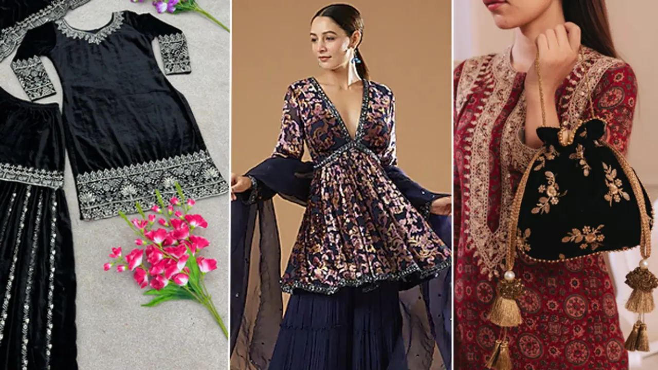 Reuse old velvet kurti and make creative things at home Reuse old velvet kurti and make creative things at home