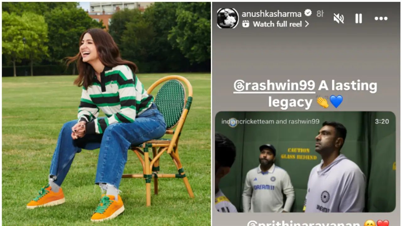'A lasting legacy...', Anushka Sharma shares emotional story as Ravichandran Ashwin retires [WATCH]