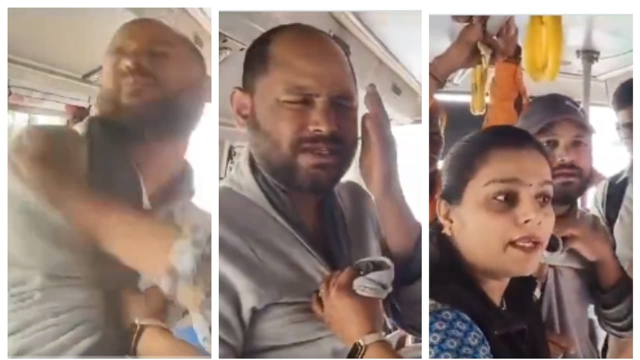 മദ്യപിച്ചെത്തിയ യുവാവ് കയറിപ്പിടിച്ചു; അയാളുടെ മുഖത്ത് 'ചറപറ' അടിച്ച് പ്രതികരിച്ച യുവതിക്ക് അഭിനന്ദനം; വീഡിയോ 