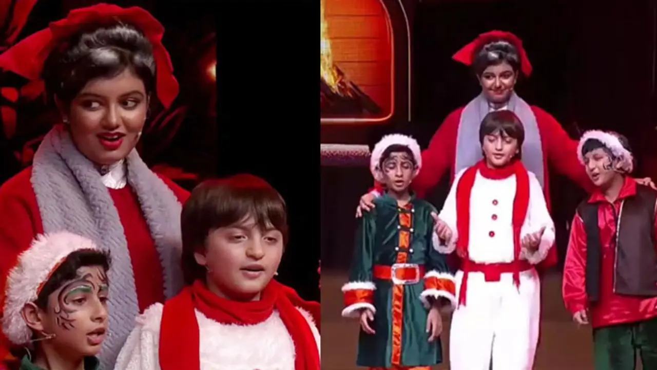 Aishwarya Rai, Abhishek Bachcha, Amitabh cheers loudly as Aaradhya performs on stage [WATCH]