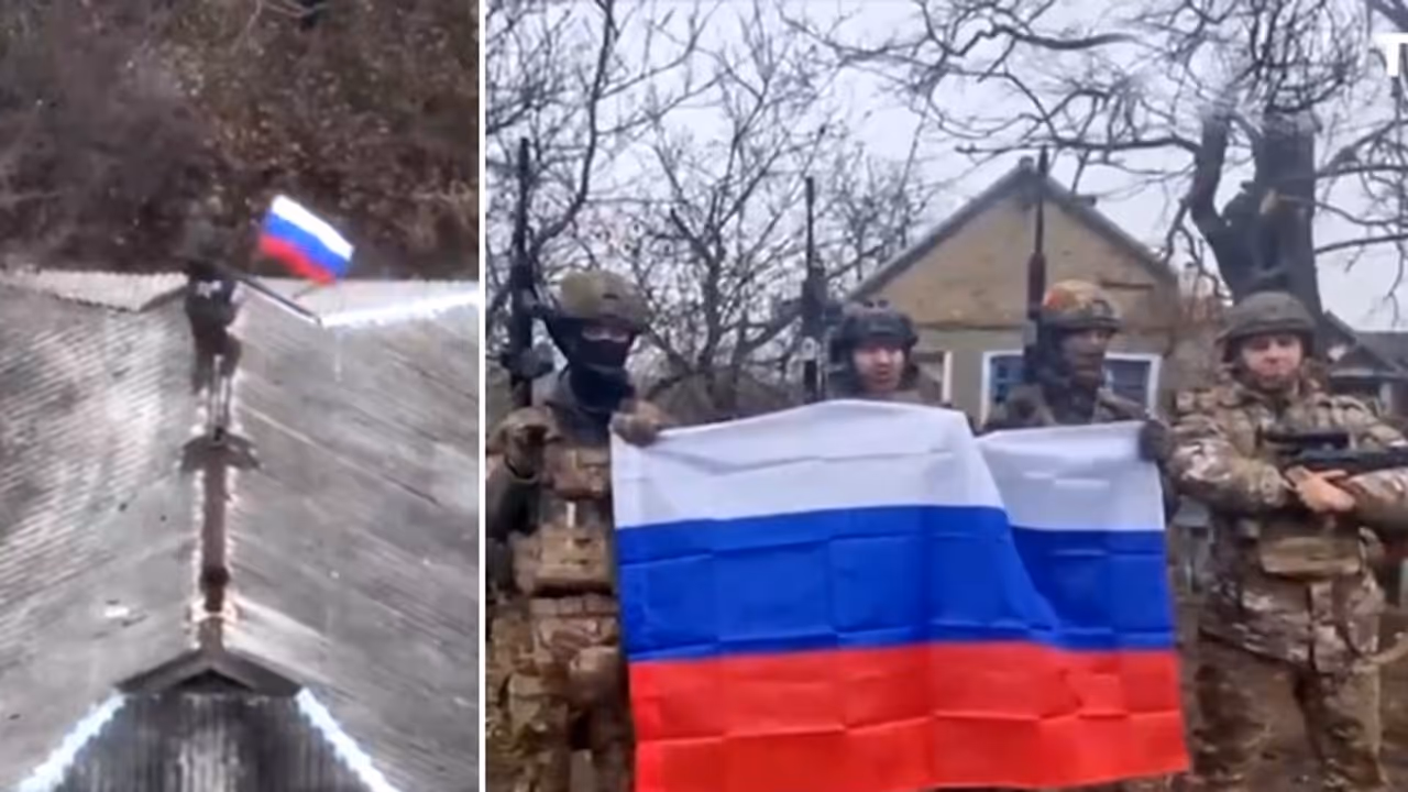 Russian forces capture Novopustynka and Uspenovka in DPR, raise flag amid raging Ukraine conflict (WATCH)