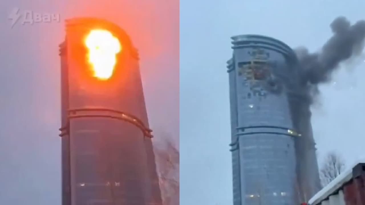 9/11 style attack in Russia: Ukrainian drones crash into residential buildings in Kazan; WATCH dramatic videos 9/11 style attack in Russia: Ukrainian drones crash into residential buildings in Kazan; WATCH dramatic videos