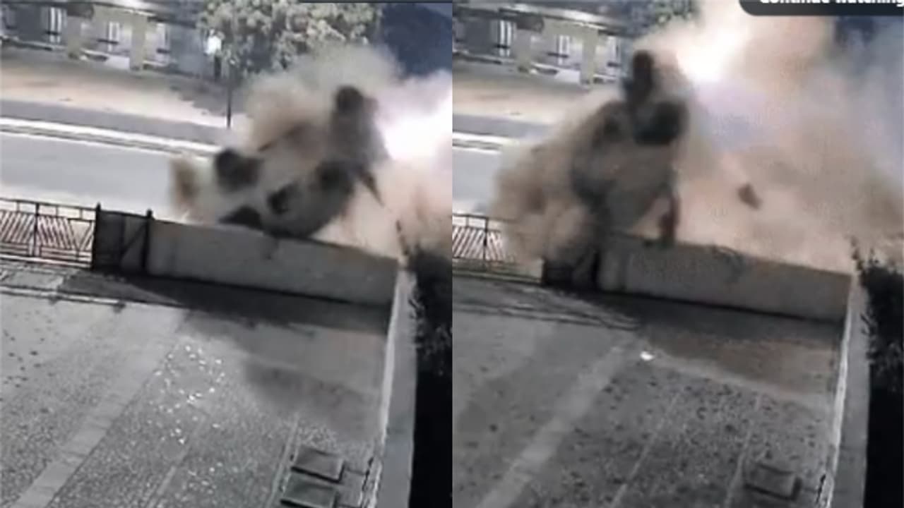 എട്ട് തവണ കറങ്ങി മറിഞ്ഞു വീണ് കാര്‍, നിസാര പരിക്കുകള്‍ പോലുമില്ല ; ഞങ്ങള്‍ക്ക് ചായ തരൂവെന്ന് യാത്രക്കാര്‍