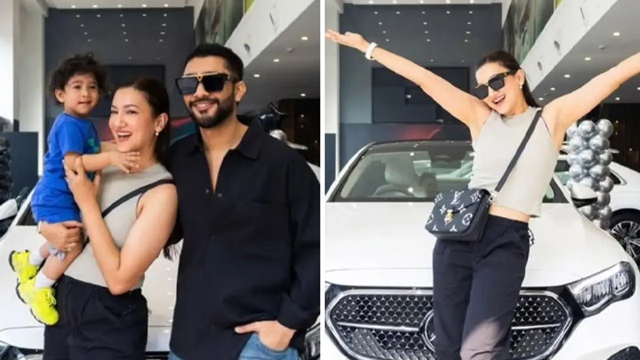 Gauahar Khan buys Mercedes Benz C Coupe worth nearly Rs 1 Crore; photos go viral