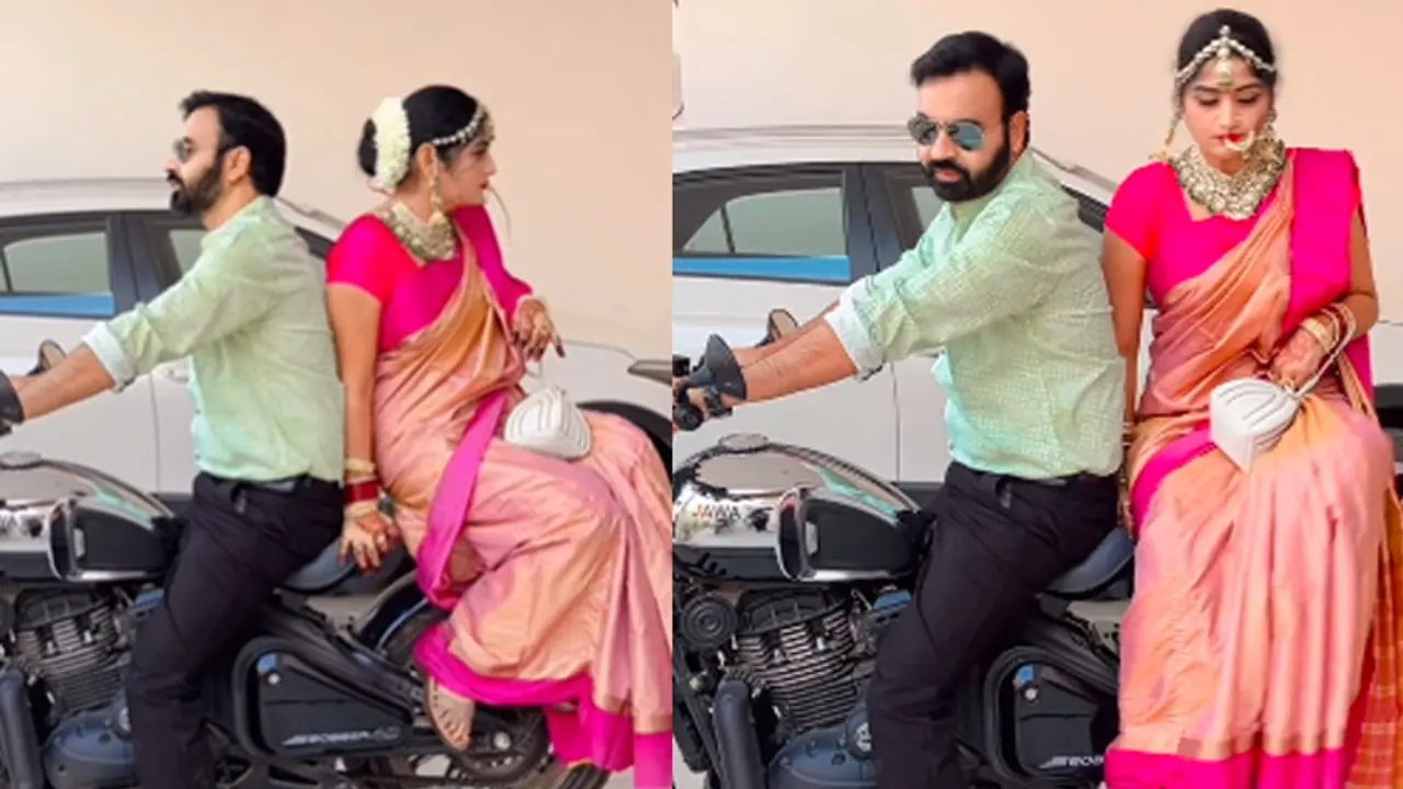 ಬೈಕ್ನಲ್ಲಿ ಹೋಗುವಾಗ ಹೆಂಡ್ತಿಗೆ ಕೋಪ ಬಂದರೆ ಈ ಟ್ರಿಕ್ಸ್ ಟ್ರೈ ಮಾಡಿ; GFಗೂ ವರ್ಕೌಟ್ ಆಗುತ್ತೆ! ಬೈಕ್ನಲ್ಲಿ ಹೋಗುವಾಗ ಹೆಂಡ್ತಿಗೆ ಕೋಪ ಬಂದರೆ ಈ ಟ್ರಿಕ್ಸ್ ಟ್ರೈ ಮಾಡಿ; GFಗೂ ವರ್ಕೌಟ್ ಆಗುತ್ತೆ!
