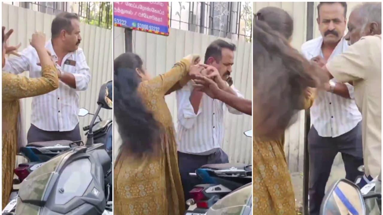 കഴിഞ്ഞിട്ടില്ല! നടുറോഡിൽ പെൺകുട്ടി ചെരുപ്പൂരി അടിച്ച ജയിലർക്ക് സർക്കാർ വക ഇരട്ട പ്രഹരം; സസ്പെൻഷൻ, കേസ് കഴിഞ്ഞിട്ടില്ല! നടുറോഡിൽ പെൺകുട്ടി ചെരുപ്പൂരി അടിച്ച ജയിലർക്ക് സർക്കാർ വക ഇരട്ട പ്രഹരം; സസ്പെൻഷൻ, കേസ്