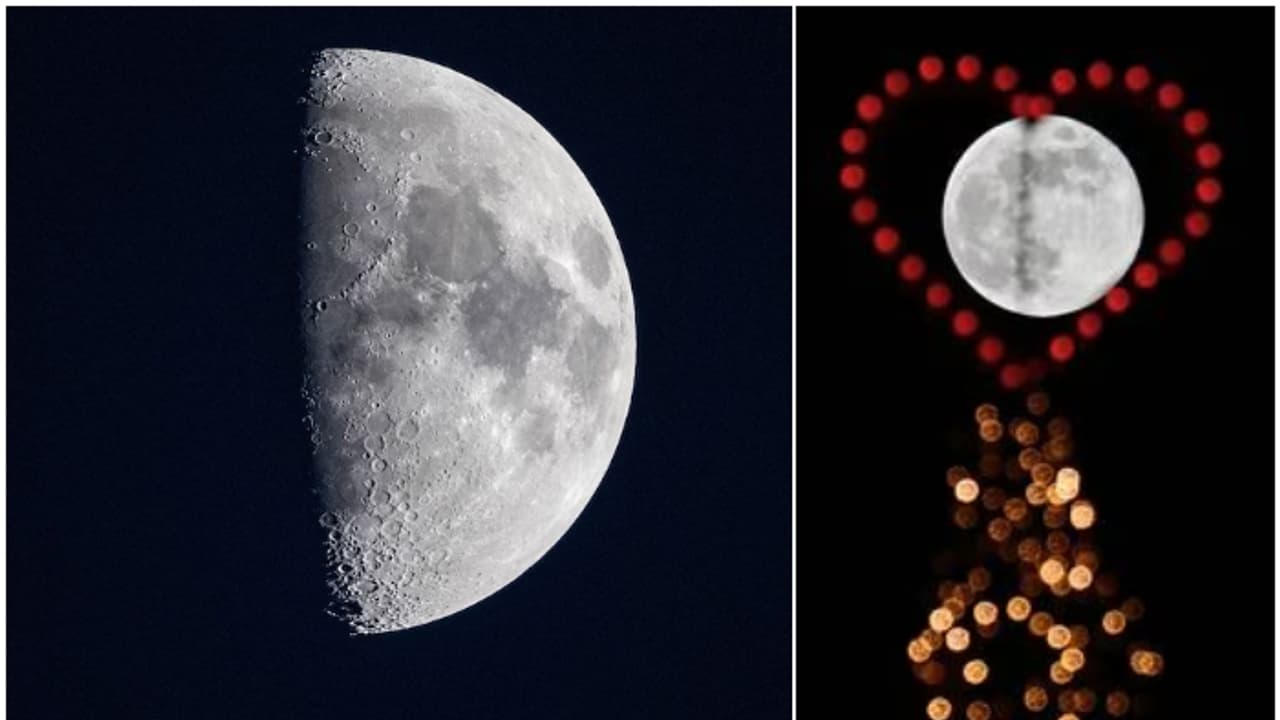 പ്രകാശത്തിനും ഇരുട്ടിനുമിടയിൽ സന്തുലിതാവസ്ഥ മാറുന്ന ചാന്ദ്രചക്രത്തിലെ വഴിത്തിരിവ്, 'അർധമൂൺ' ആഘോഷമാക്കി ഗുഗിളും