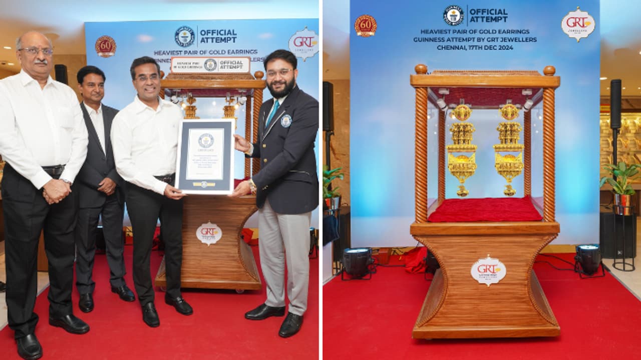 ஜிஆர்டி ஜுவல்லர்ஸ் வென்றுள்ளது மீண்டும் ஒரு உலக சாதனை! ஜிஆர்டி ஜுவல்லர்ஸ் வென்றுள்ளது மீண்டும் ஒரு உலக சாதனை!