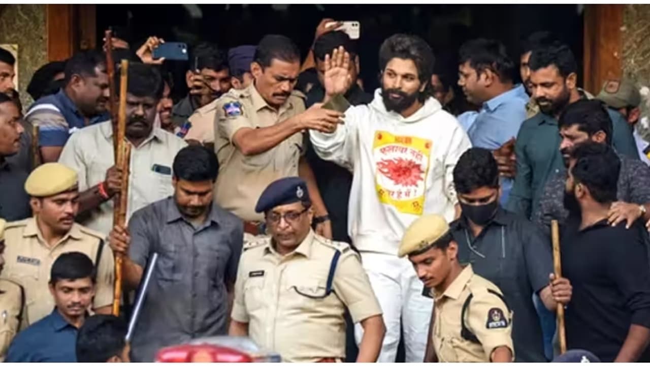 അല്ലു അർജുനെ ചോദ്യം ചെയ്യാൻ ഹൈദരാബാദ് പൊലീസ്; നോട്ടീസ് നൽകി, നാളെ ഹാജരാകണം 