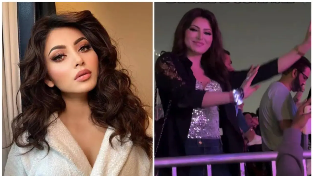 Urvashi Rautela Anand Piramal steal the spotlight at Diljit Dosanjh’s concert, video goes viral [WATCH]