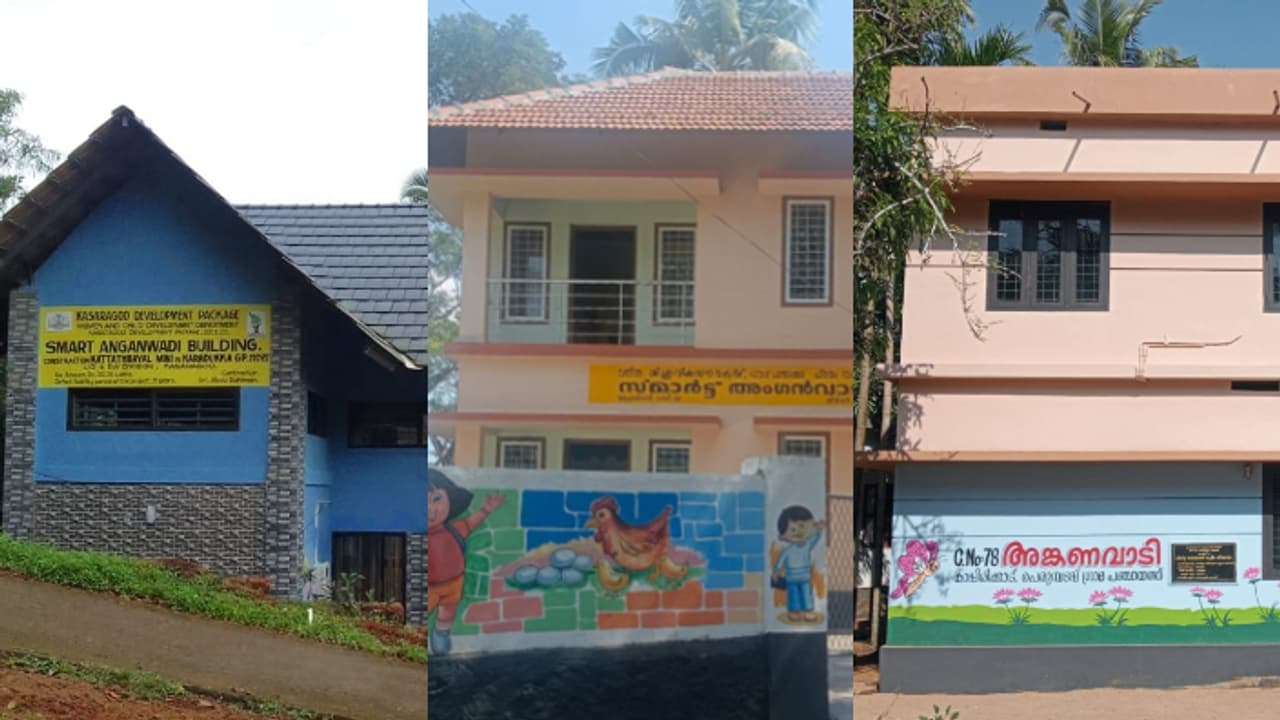 ഹാൾ, പൂന്തോട്ടം, ഇൻഡോർ ഔട്ട്ഡോർ പ്ലേ ഏരിയ; സ്മാർട്ടായി പഠിക്കാൻ 30 സ്മാർട്ട് അങ്കണവാടികൾ കൂടി, ഉദ്ഘാടനം 26ന് ഹാൾ, പൂന്തോട്ടം, ഇൻഡോർ ഔട്ട്ഡോർ പ്ലേ ഏരിയ; സ്മാർട്ടായി പഠിക്കാൻ 30 സ്മാർട്ട് അങ്കണവാടികൾ കൂടി, ഉദ്ഘാടനം 26ന്