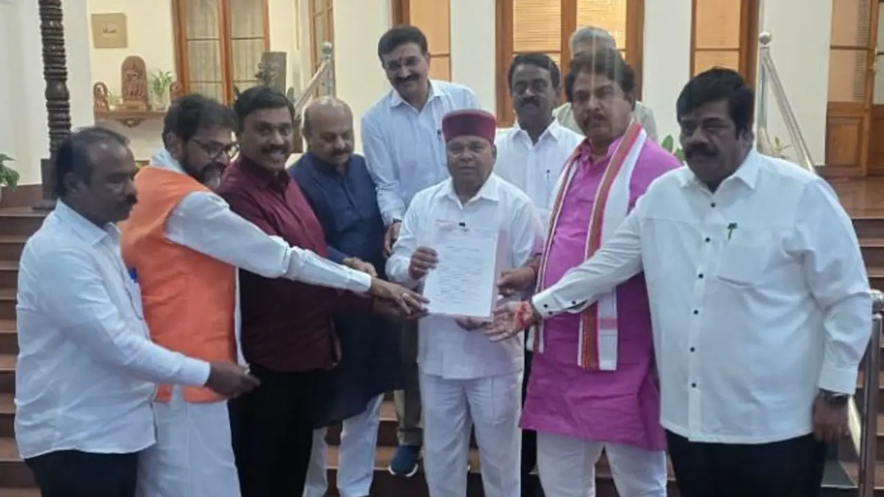 ಸರ್ಕಾರದ ಕುಮ್ಮಕ್ಕಿನಿಂದ ಸಿ.ಟಿ.ರವಿಗೆ ರಕ್ಷಣೆ ಕೊಡಿ: ರಾಜ್ಯಪಾಲರಿಗೆ ಬಿಜೆಪಿ ಮನವಿ