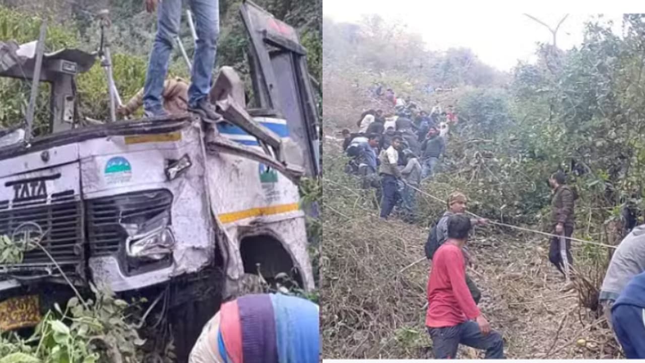 ഉത്തരാഖണ്ഡിൽ ബസ് താഴ്ചയിലേക്ക് മറിഞ്ഞ് അപകടം, മരണം നാലായി, ദുഃഖം രേഖപ്പെടുത്തി മുഖ്യമന്ത്രി പുഷ്കർ സിംഗ് ധാമി