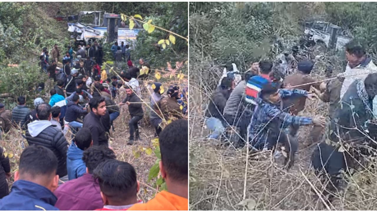 1500 അടി താഴ്ചയിലേക്ക് ബസ് മറിഞ്ഞു; ഉത്തരാഖണ്ഡിൽ മൂന്ന് പേര്‍ക്ക് ദാരുണാന്ത്യം, നിരവധി പേർക്ക് പരിക്ക്