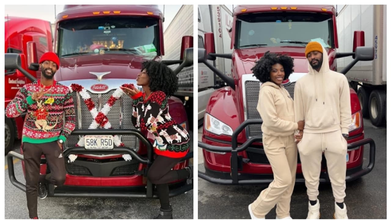 ഭർത്താവ് ദീർഘദൂര ട്രക്ക് ഡ്രൈവർ, ഒപ്പം ജീവിക്കാൻ സ്വന്തം ജോലി ഉപേക്ഷിച്ച് ഭാര്യ; ഇരുവരും സമൂഹ മാധ്യമ താരങ്ങൾ ഭർത്താവ് ദീർഘദൂര ട്രക്ക് ഡ്രൈവർ, ഒപ്പം ജീവിക്കാൻ സ്വന്തം ജോലി ഉപേക്ഷിച്ച് ഭാര്യ; ഇരുവരും സമൂഹ മാധ്യമ താരങ്ങൾ