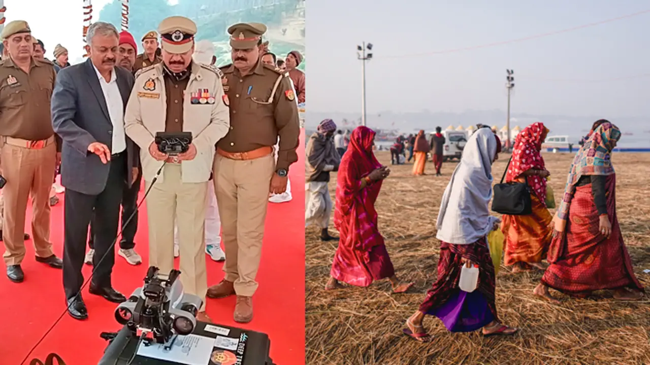 MP Police officials visit Prayagraj to study UP Police's security model for Mahakumbh 2025 MP Police officials visit Prayagraj to study UP Police's security model for Mahakumbh 2025
