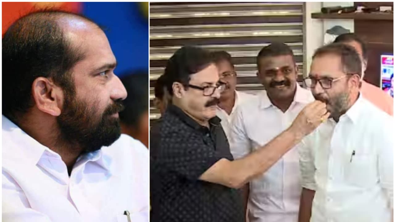 'തൃശൂർ മേയർക്ക് സുരേന്ദ്രൻ കേക്ക് കൊടുത്തത് ആർക്ക് മനസിലായാലും സിപിഎമ്മിന് മനസിലാകില്ല', വിമർശിച്ച് അനിൽ അക്കര 'തൃശൂർ മേയർക്ക് സുരേന്ദ്രൻ കേക്ക് കൊടുത്തത് ആർക്ക് മനസിലായാലും സിപിഎമ്മിന് മനസിലാകില്ല', വിമർശിച്ച് അനിൽ അക്കര