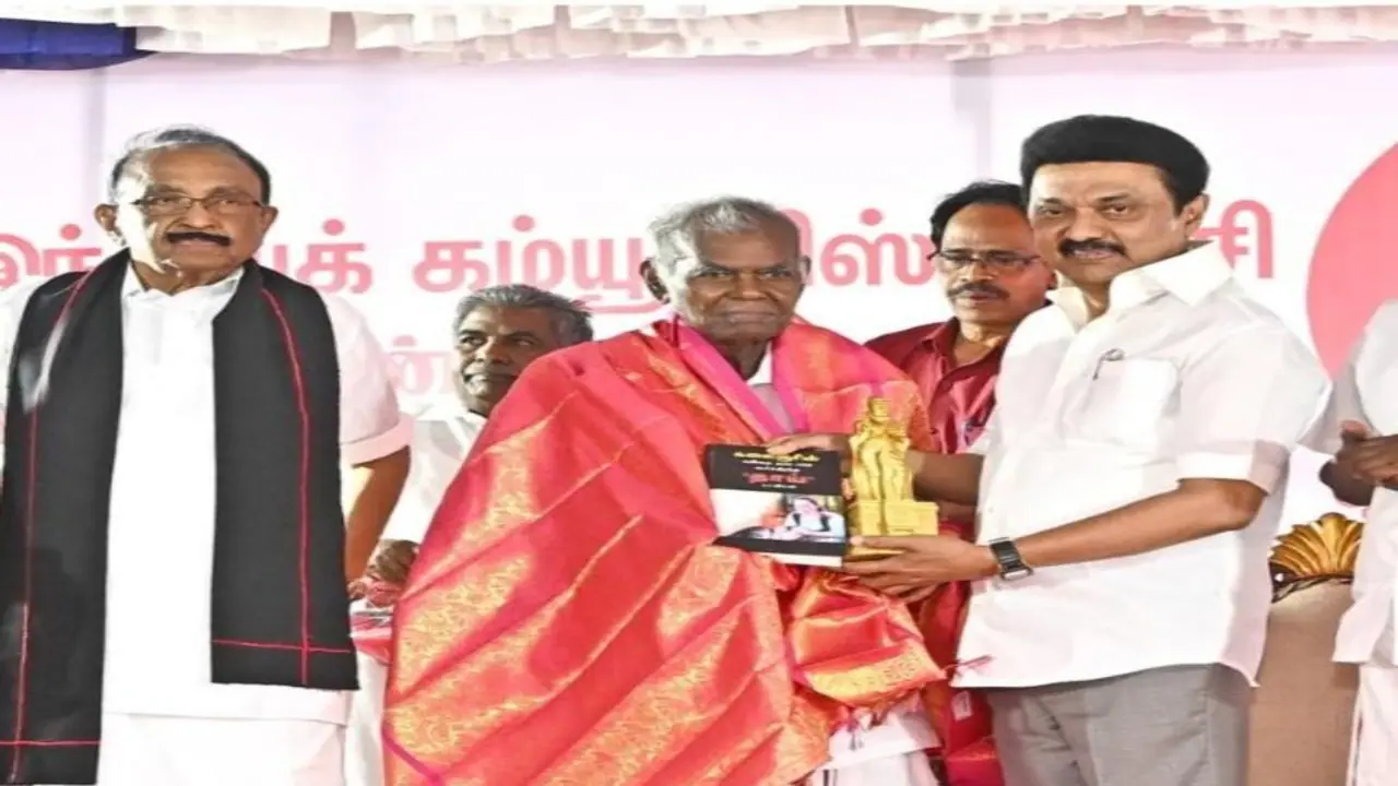 ஸ்ரீவைகுண்டம் அரசு மருத்துவமனைக்கு நல்லகண்ணுவின் பெயர்; முதல்வர் ஸ்டாலின் சூப்பர் அறிவிப்பு! ஸ்ரீவைகுண்டம் அரசு மருத்துவமனைக்கு நல்லகண்ணுவின் பெயர்; முதல்வர் ஸ்டாலின் சூப்பர் அறிவிப்பு!