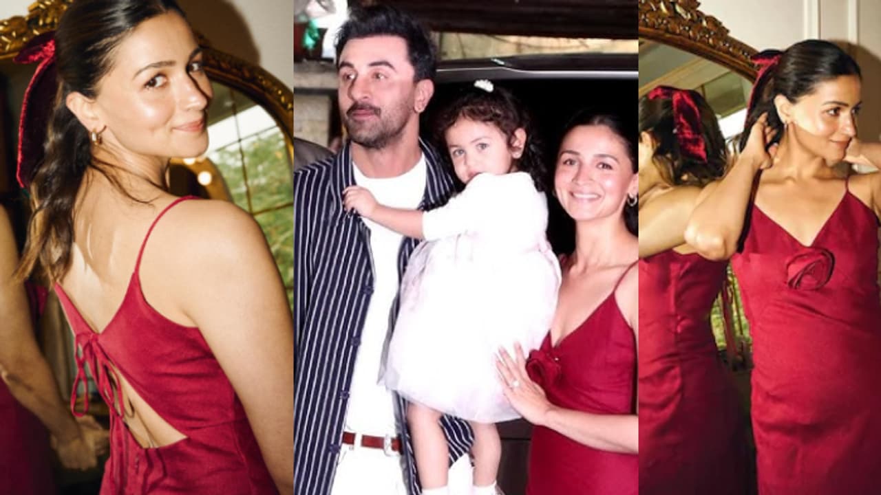 ചെറി റെഡ് ഡ്രസില്‍ തിളങ്ങി ആലിയ ഭട്ട്; ചിത്രങ്ങള്‍ വൈറല്‍ 