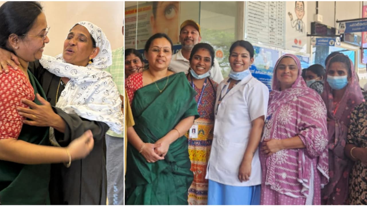 ക്രിസ്തുമസ് ദിനം മേപ്പാടി കുടുംബാരോഗ്യ കേന്ദ്രത്തിലെത്തി ആരോഗ്യ മന്ത്രി; സഫ്വാനെയും സുബൈദയുമെല്ലാം നേരിൽ കണ്ടു