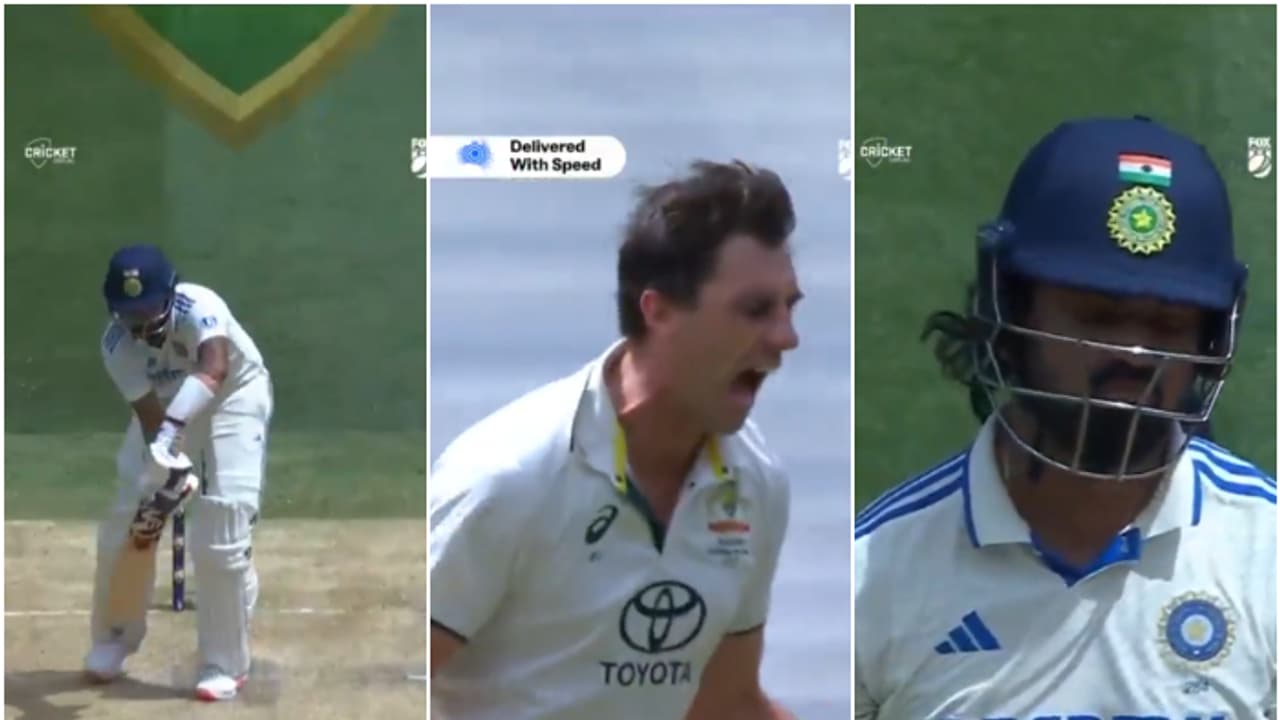 'ടോപ് ഓഫ് ഓഫ്സ്റ്റംപ്'! രാഹുലിന്റെ പ്രതിരോധം തകര്ത്ത കമ്മിന്സിന്റെ മാജിക്ക് പന്ത്; കാണാം വീഡിയോ 'ടോപ് ഓഫ് ഓഫ്സ്റ്റംപ്'! രാഹുലിന്റെ പ്രതിരോധം തകര്ത്ത കമ്മിന്സിന്റെ മാജിക്ക് പന്ത്; കാണാം വീഡിയോ