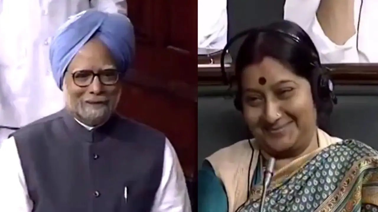 'Maana ki teri deed ke qabil...': Manmohan Singh's Urdu eloquence challenging Sushma Swaraj goes viral (WATCH)