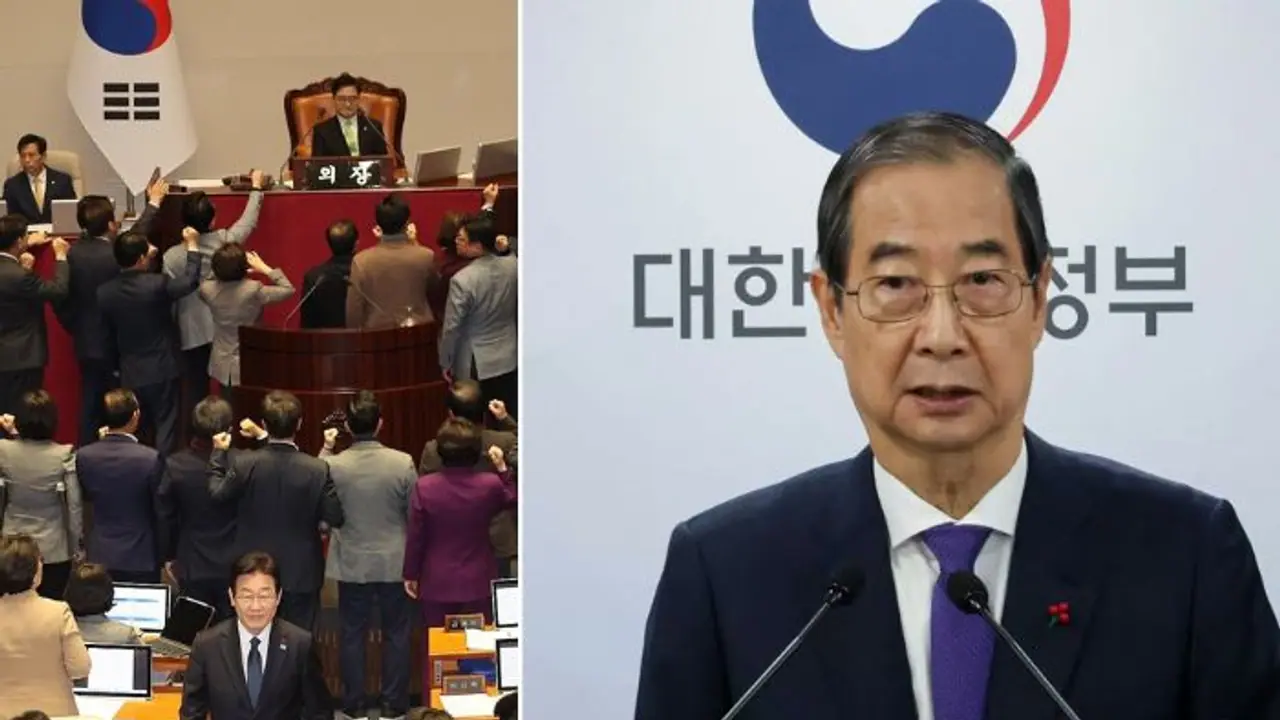 South Korean opposition votes for impeachment of current president Han Duck Soo; Here's what happens next South Korean opposition votes for impeachment of current president Han Duck Soo; Here's what happens next