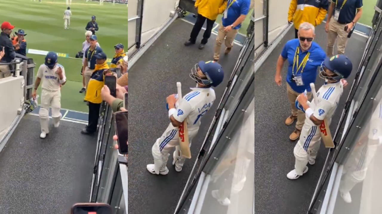 ഔട്ടായി മടങ്ങുമ്പോള്‍ വിരാട് കോലിയെ കൂവി മെൽബണിലെ കാണികള്‍, രോഷമടക്കാനാവാതെ നോക്കിപേടിപ്പിച്ച് കോലി