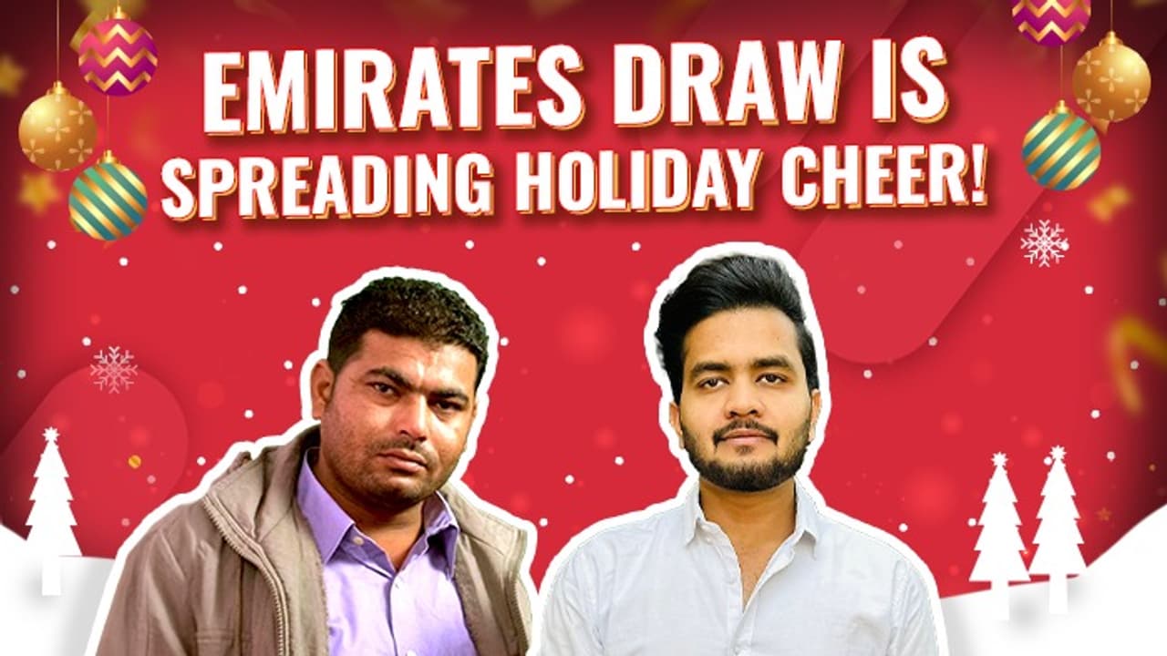 ആഘോഷവേള കൂടുതൽ ആനന്ദമാക്കി എമിറേറ്റ്സ് ഡ്രോ; 512,100 ദിർഹം സമ്മാനം ആഘോഷവേള കൂടുതൽ ആനന്ദമാക്കി എമിറേറ്റ്സ് ഡ്രോ; 512,100 ദിർഹം സമ്മാനം